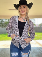 Load image into Gallery viewer, Rodeo Time Zip Up Hoodie
