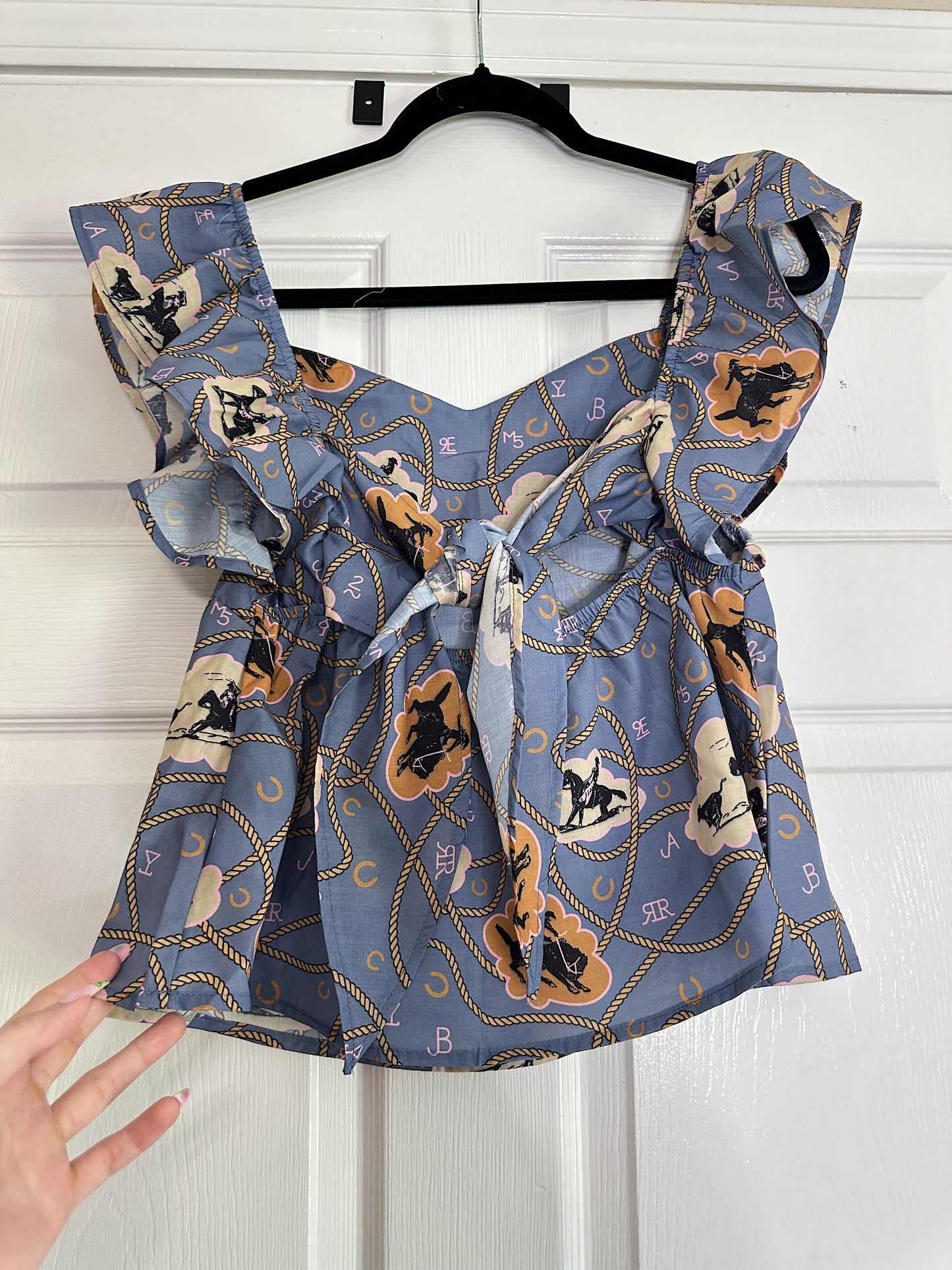 Lady Lasso Top