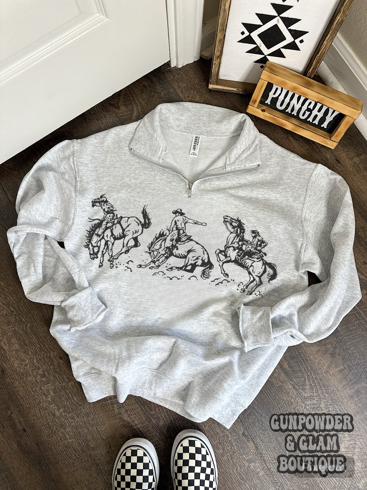 Cowboy Buds Quarter Zip
