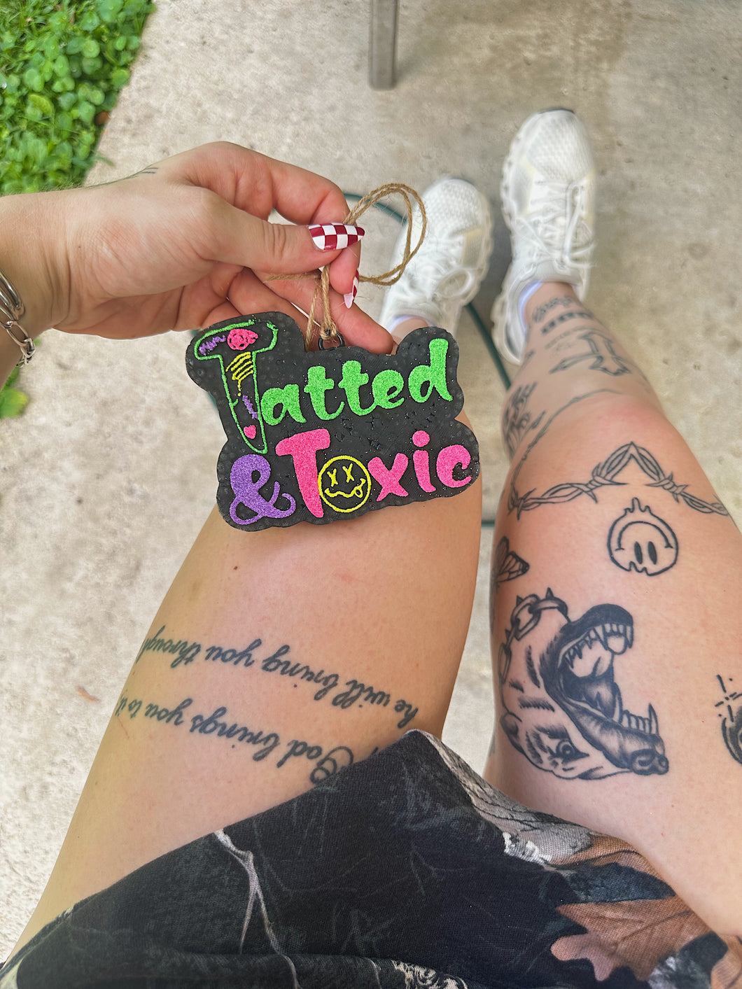 Tatted & Toxic Car Freshie