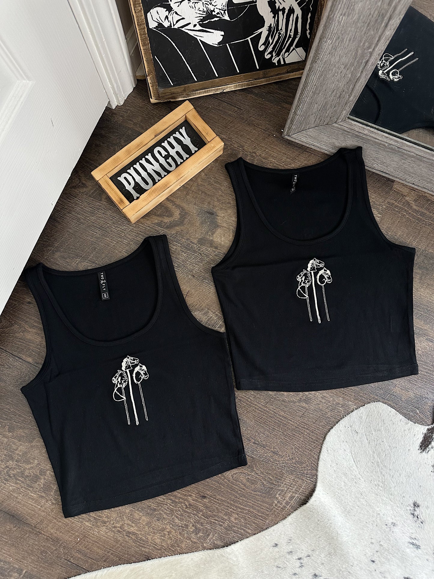 Stick Pony Ribbed Tank
