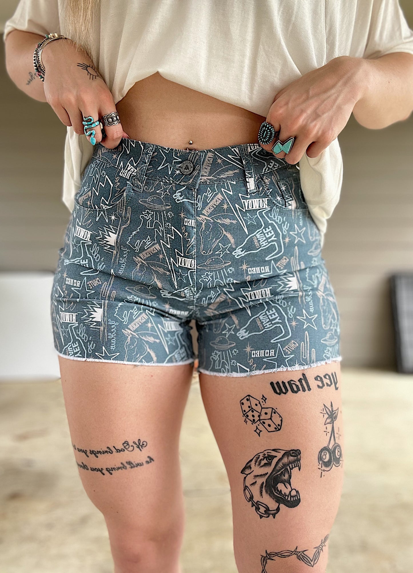 The Crazy Cowboy Shorts