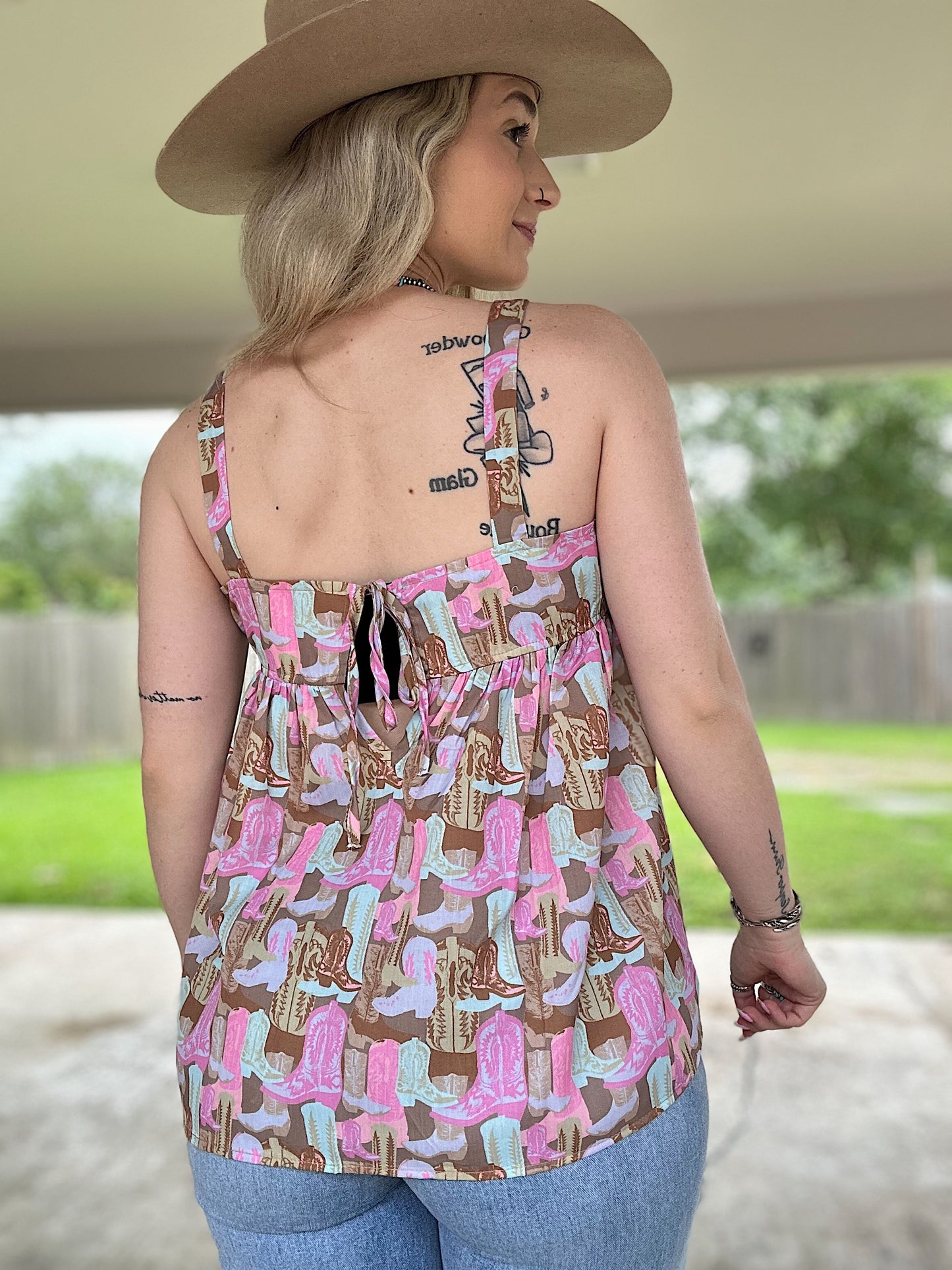 The Rodeo Ruffles Tank
