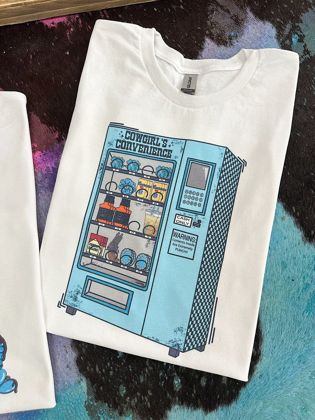 Punchy Vending Machine TEE or CREWNECK