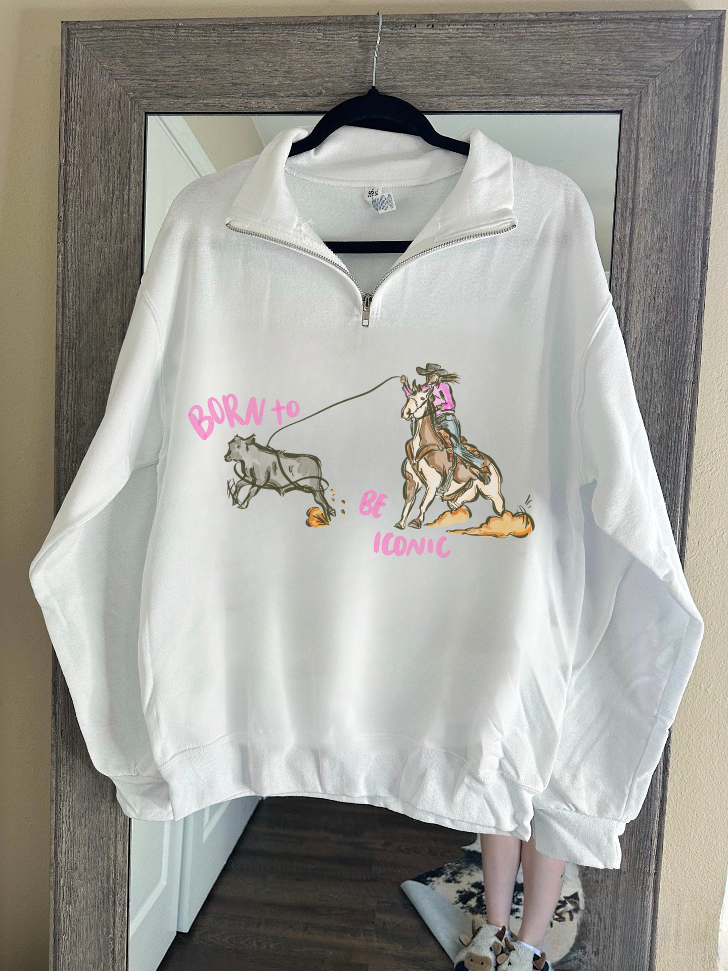 Iconic Cowgirl Quarter Zip