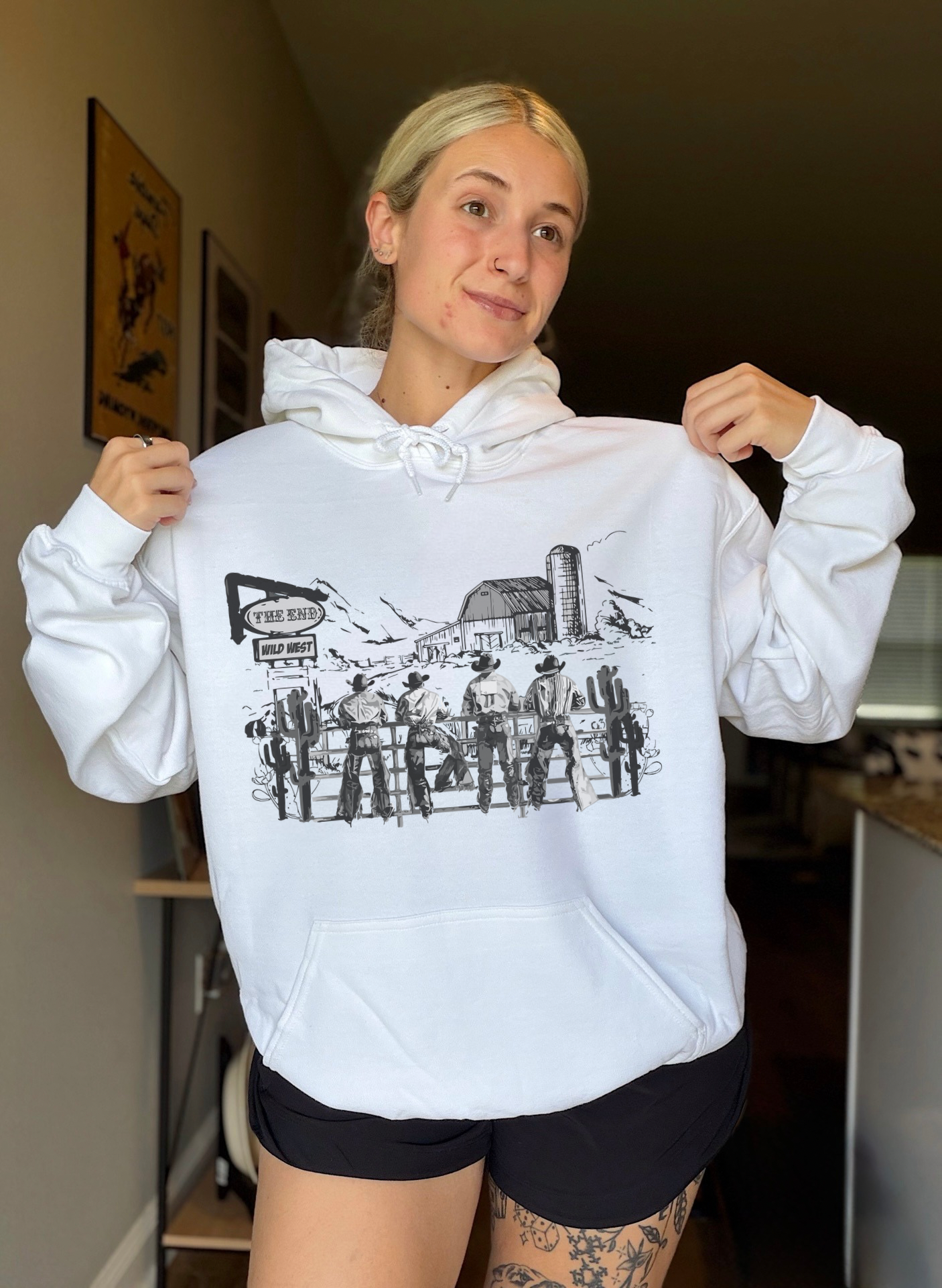 The Cowboy Scene Hoodie
