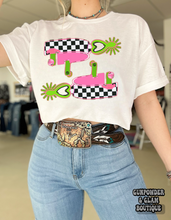 Load image into Gallery viewer, Neon Spurs TEE or CREWNECK
