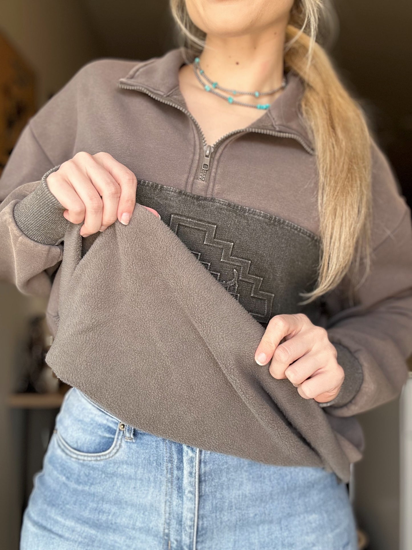 The Double Take Quarter Zip