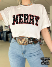 Load image into Gallery viewer, Cattle Brand Merry Tee or Crewneck
