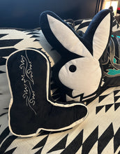 Load image into Gallery viewer, Cowboy Boot Pillow (Black)
