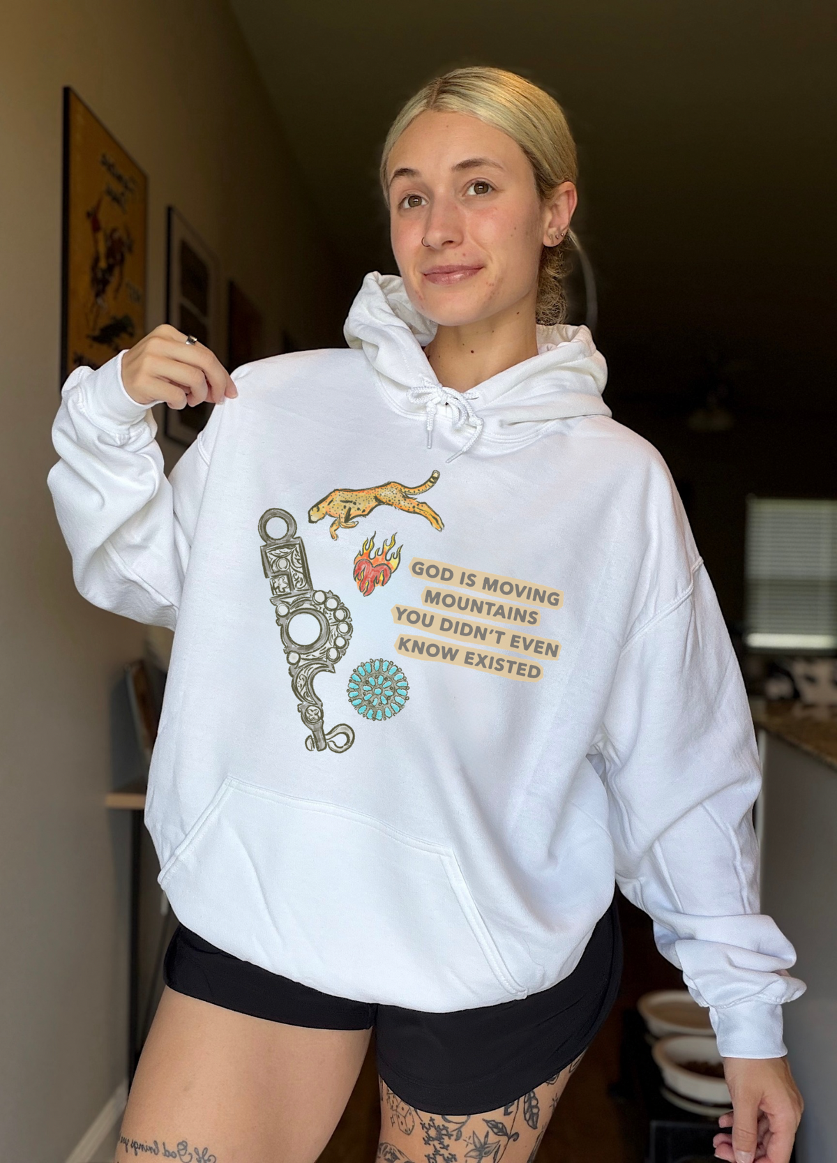 God Is Moving Mountains Hoodie