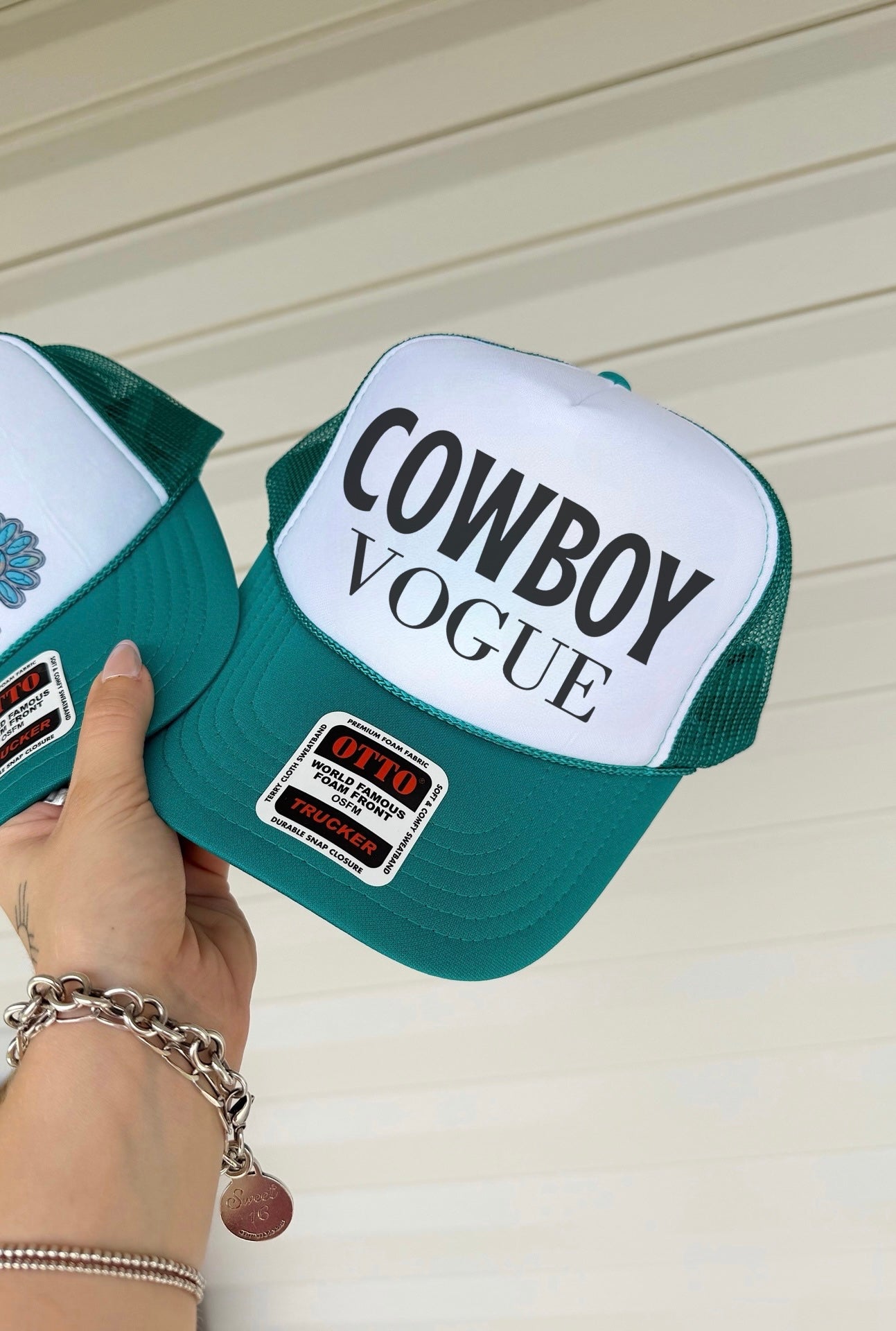 Cowboy Vogue Trucker Hat (Multiple Color Options)