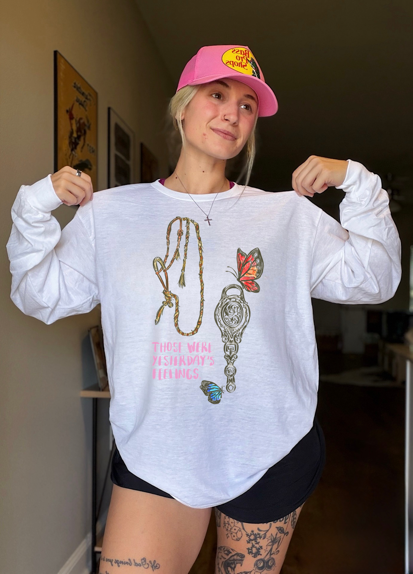 Those Were Yesterday’s Feelings Long Sleeve Tee