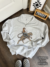 Load image into Gallery viewer, Cowboy Jaguar Quarter Zip
