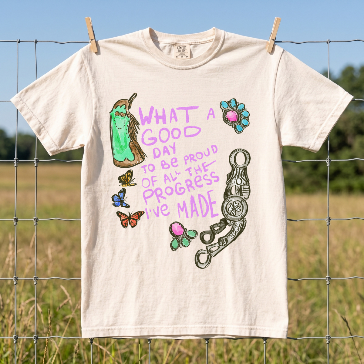 What A Good Day COMFORT COLORS TEE