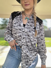 Load image into Gallery viewer, Lasso The Lace Button Down
