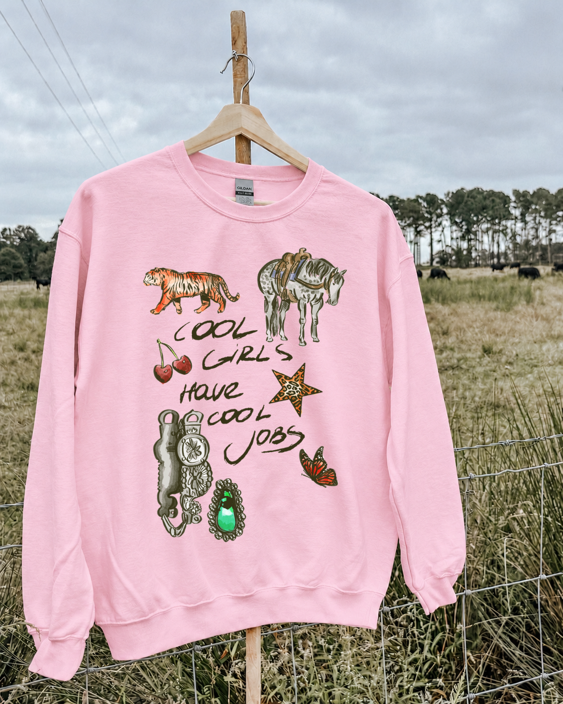 Cool Girls, Cool Jobs Crewneck