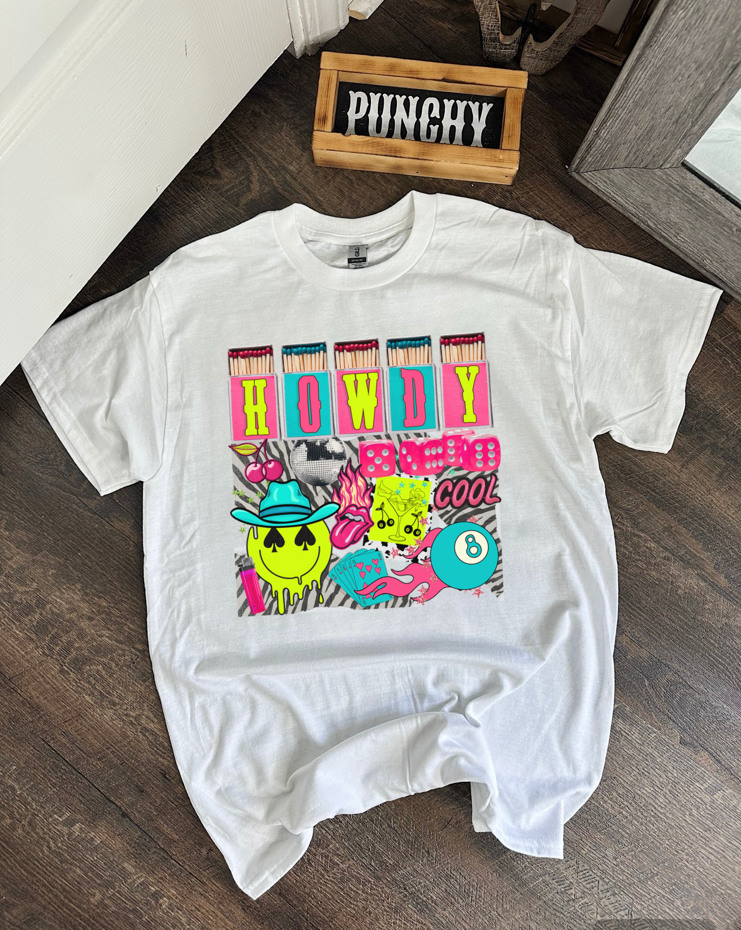 Howdy Matchbox TEE or CREWNECK