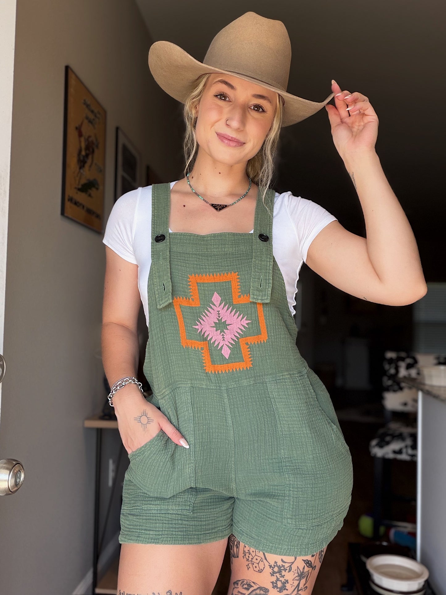 The Desert Sage Romper