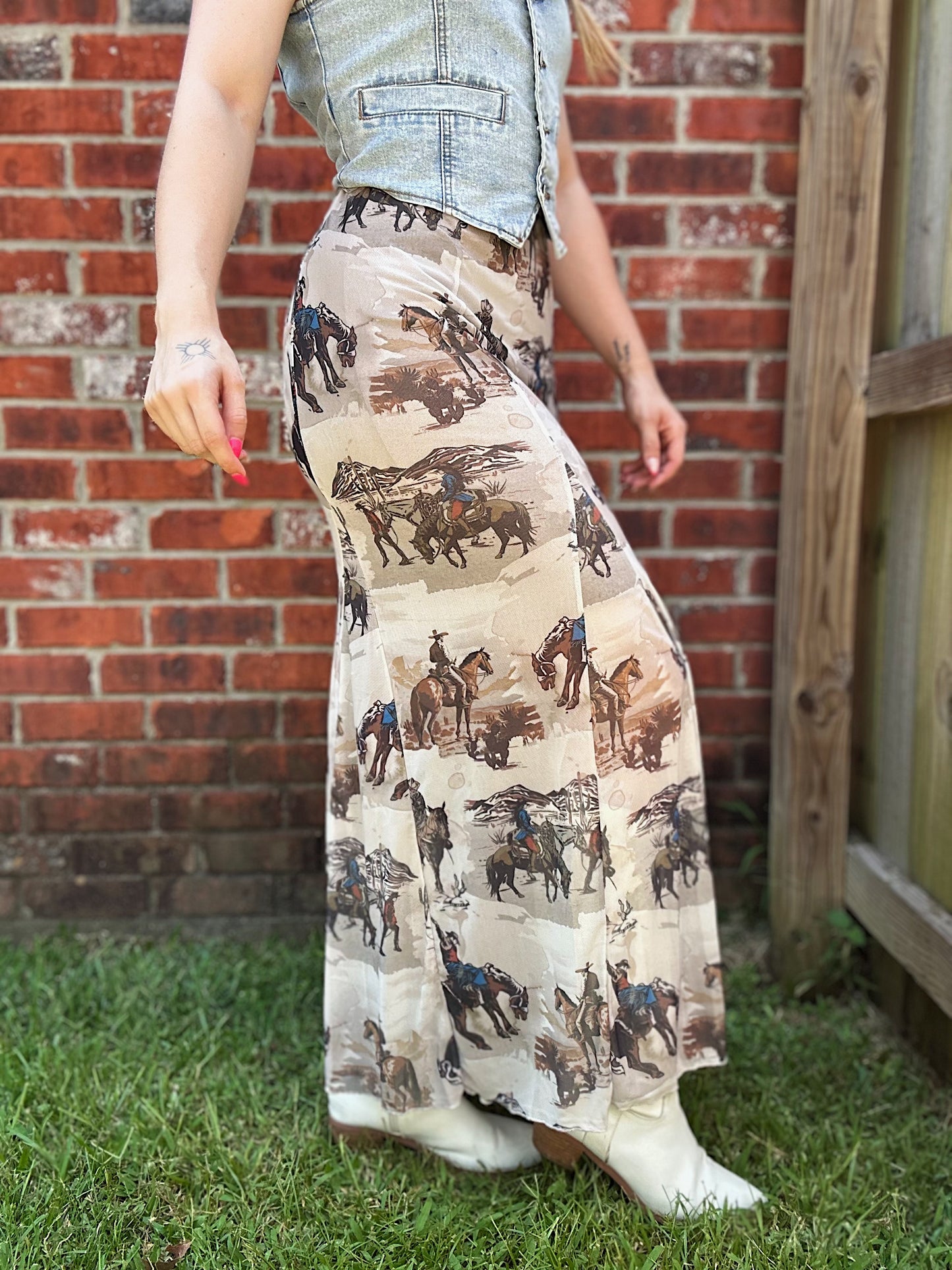 Wild West Maxi Skirt