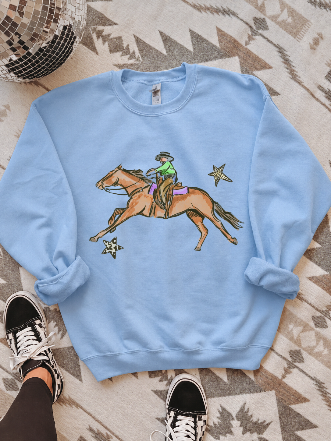 Cosmic Cowboy Crewneck
