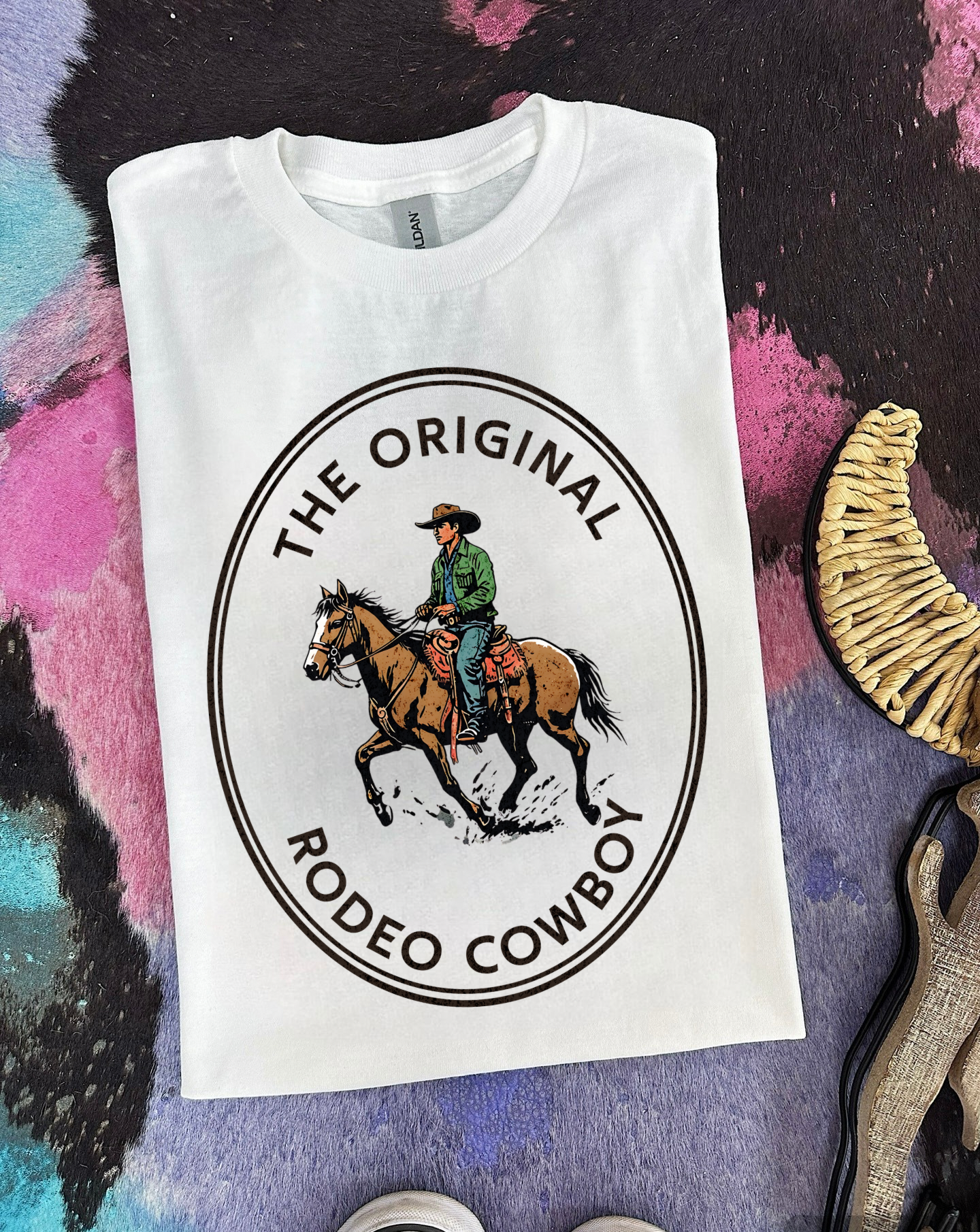 OG Rodeo Cowboy Tee or Crewneck