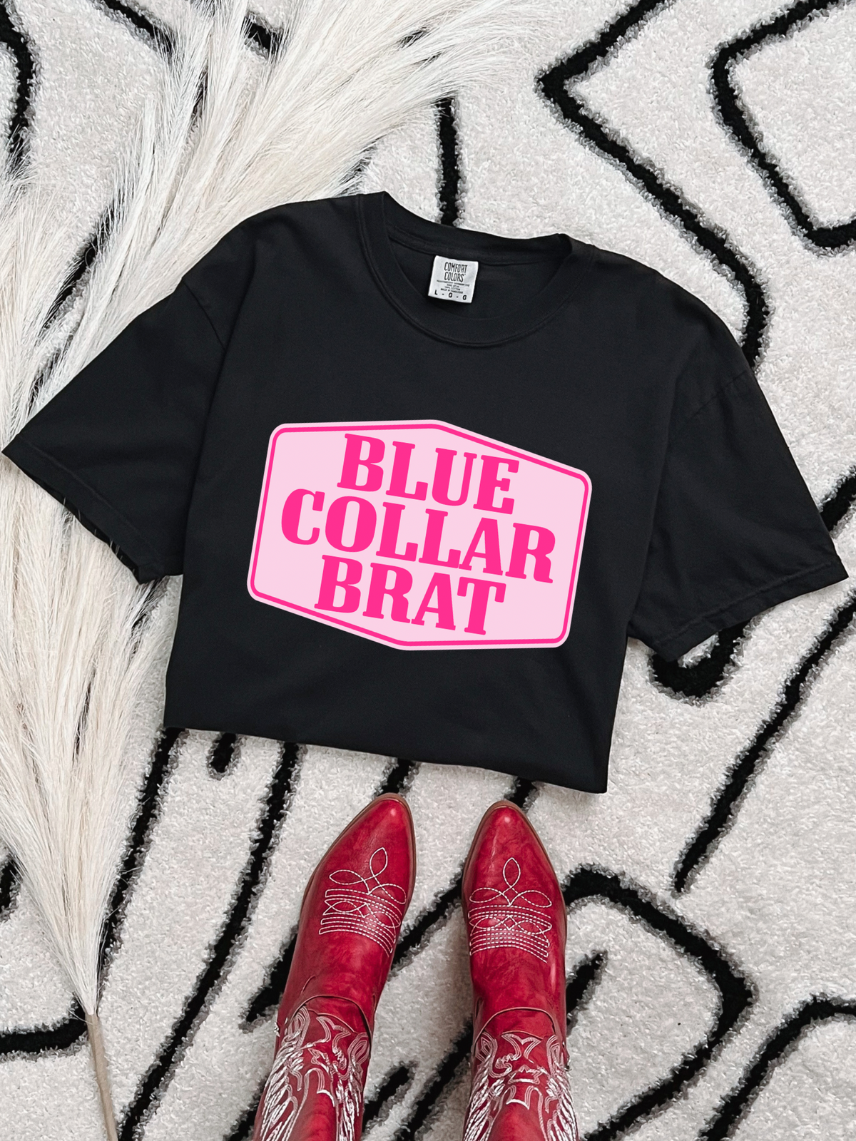 Blue Collar Brat COMFORT COLORS TEE