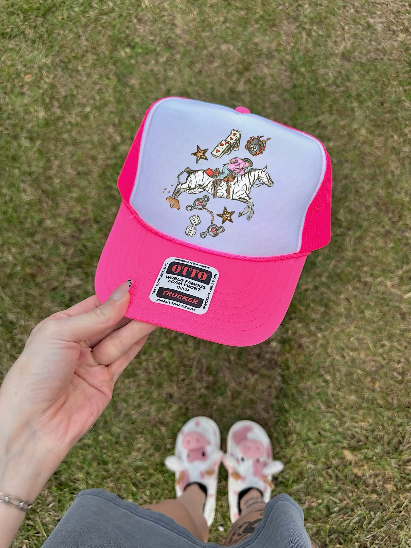 Wild Card Cowboy Trucker Hat (Multiple Color Options)