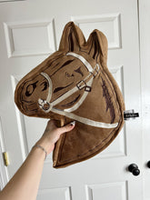 Load image into Gallery viewer, Show Pony Pillow (Brown)
