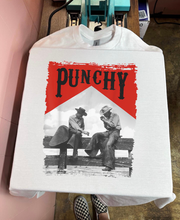 Load image into Gallery viewer, Punchy Cowboys Tee or Crewneck
