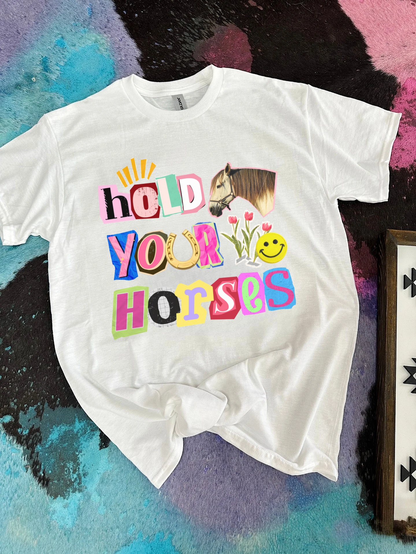 Hold Your Horses TEE or CREWNECK