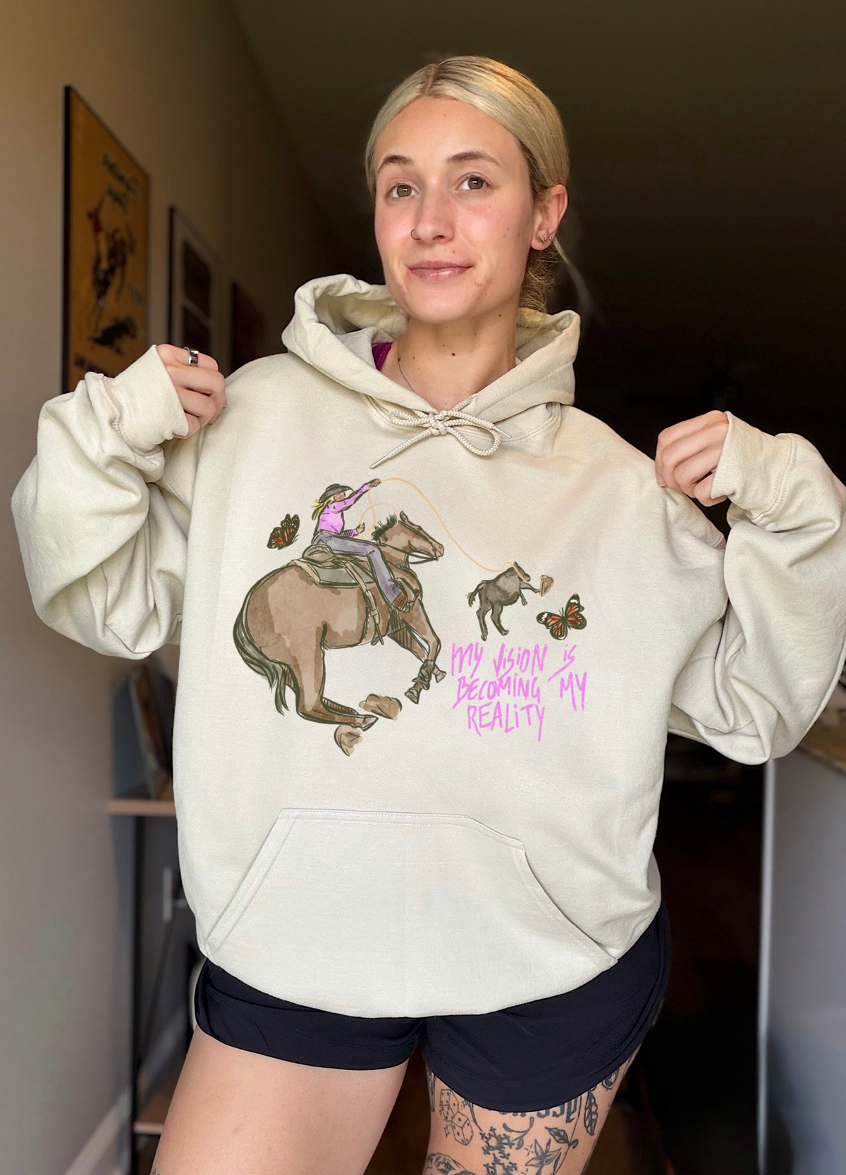 Vision To Reality Hoodie