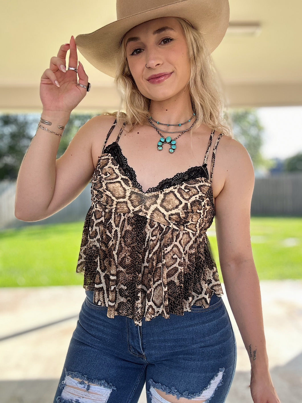 The Snake Skin Tank