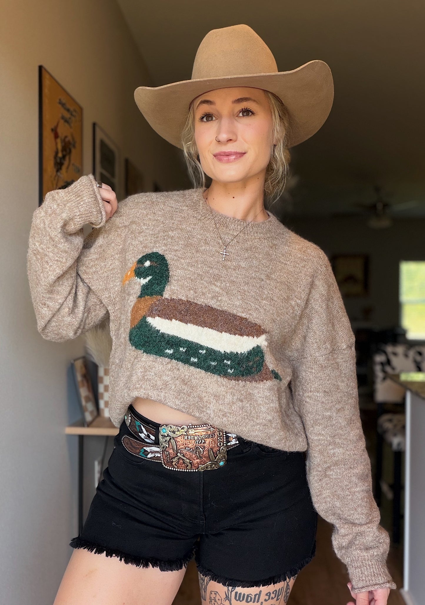 Cozy Mallard Sweater