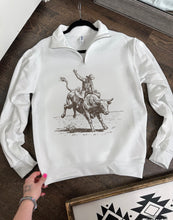 Load image into Gallery viewer, Vintage Bull Rider Quarter Zip
