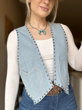 Load image into Gallery viewer, 4 The Love Of Denim Vest
