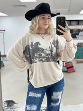 Load image into Gallery viewer, The Cowboy Scene Long Sleeve
