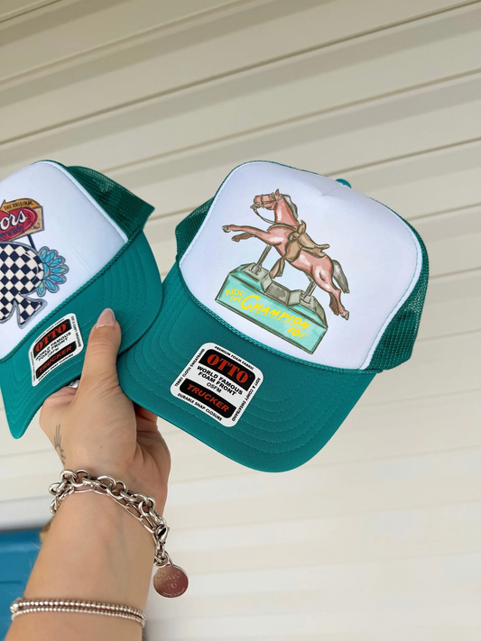 Carnival Cowgirl Trucker Hat (Multiple Color Options)