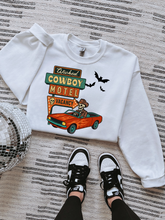 Load image into Gallery viewer, Wicked Cowboy Motel Tee or Crewneck
