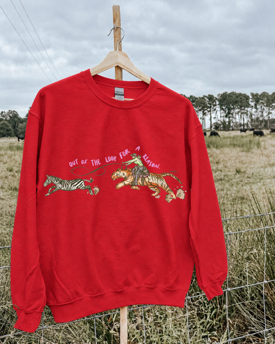 Out Of The Loop For A Reason Crewneck