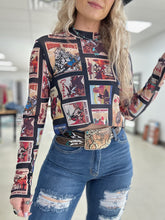 Load image into Gallery viewer, The Rodeo Poster Mesh Top
