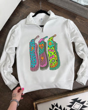 Load image into Gallery viewer, Cowgirl Chaps Quarter Zip
