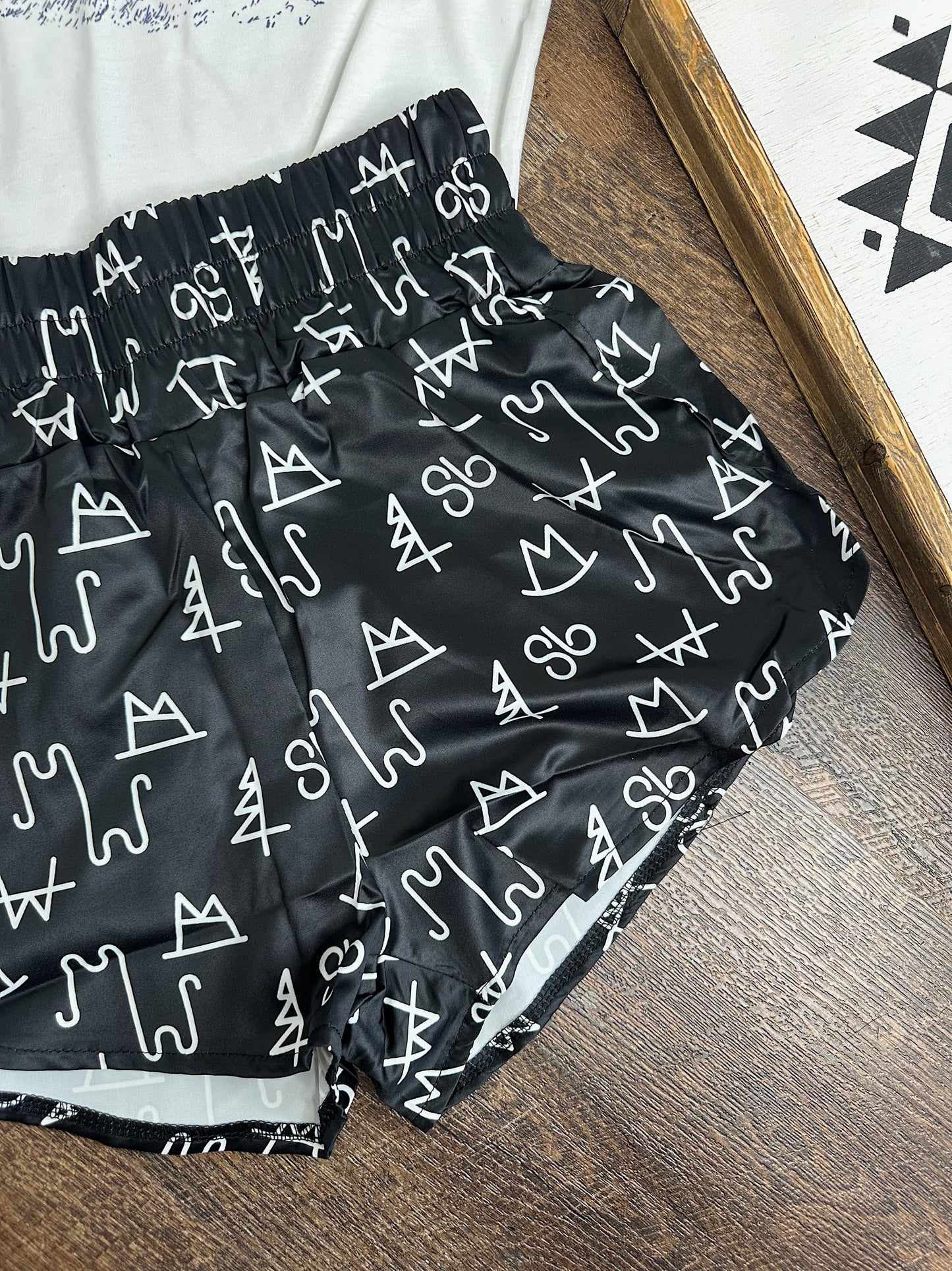 Cattle Brand Shorts