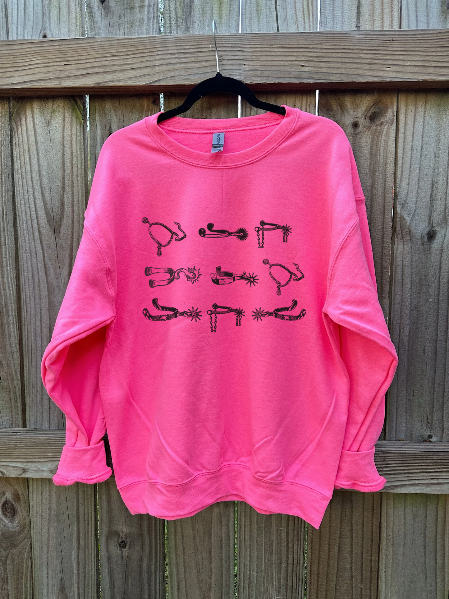 The Spurs Crewneck (Hot Pink)