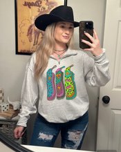Load image into Gallery viewer, Cowgirl Chaps Quarter Zip
