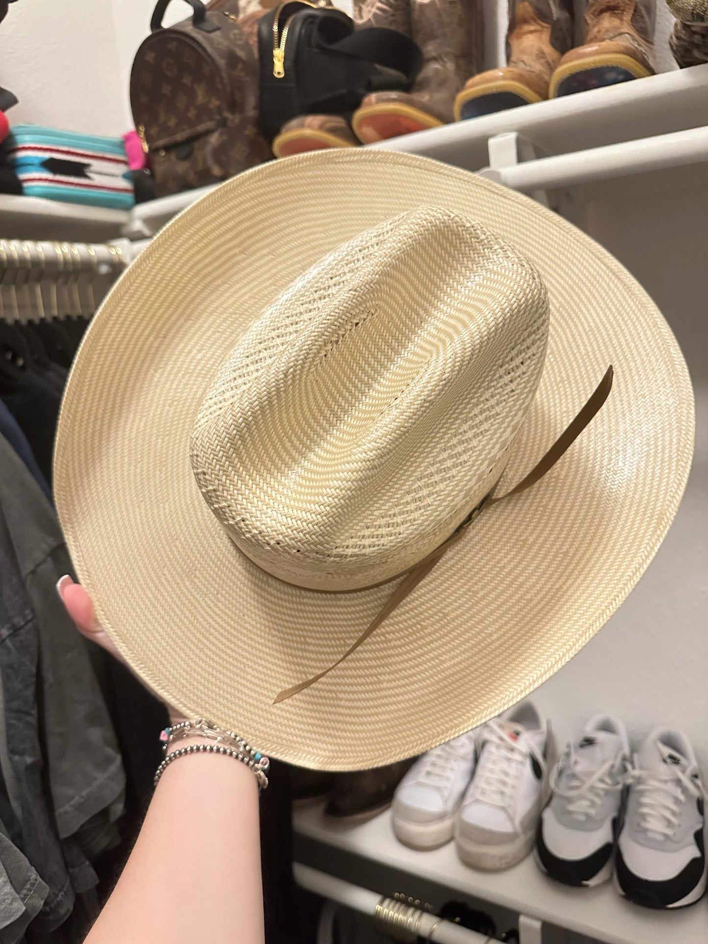 Straw Pro Hats Size 7 NEVER WORN