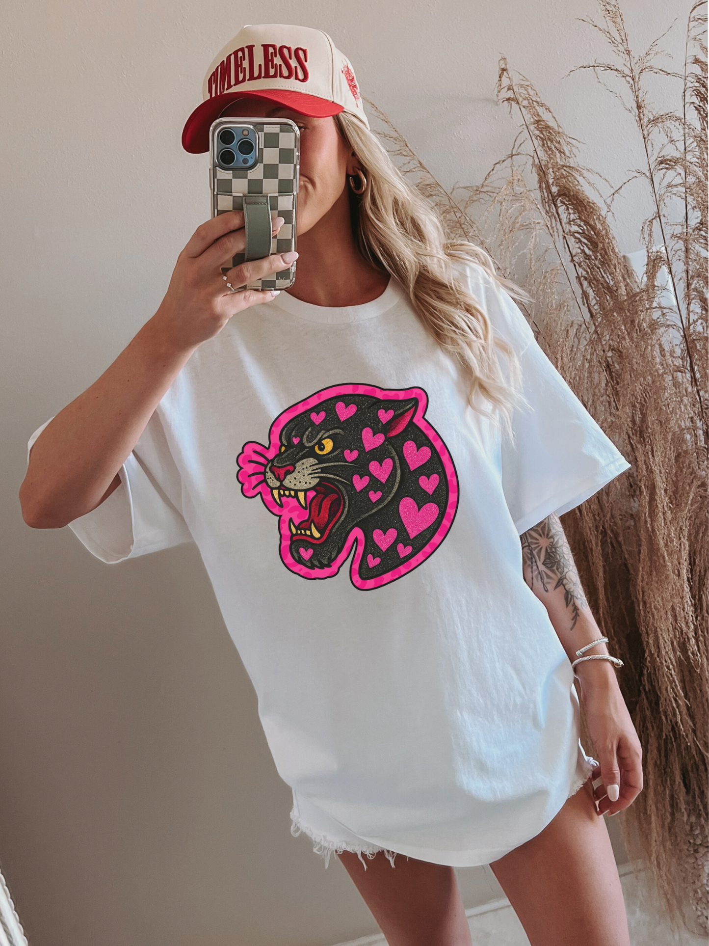 Tattoo Panther TEE or CREWNECK
