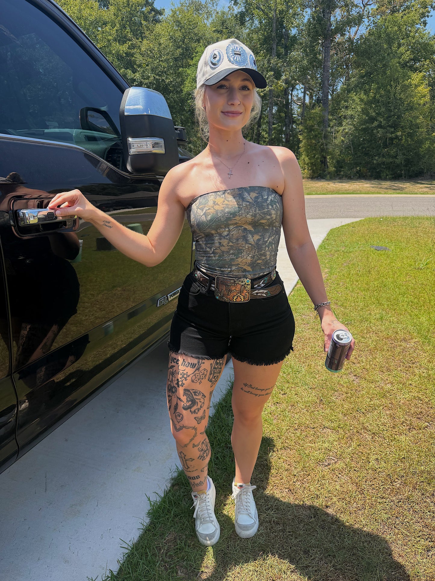 Camo Tube Top