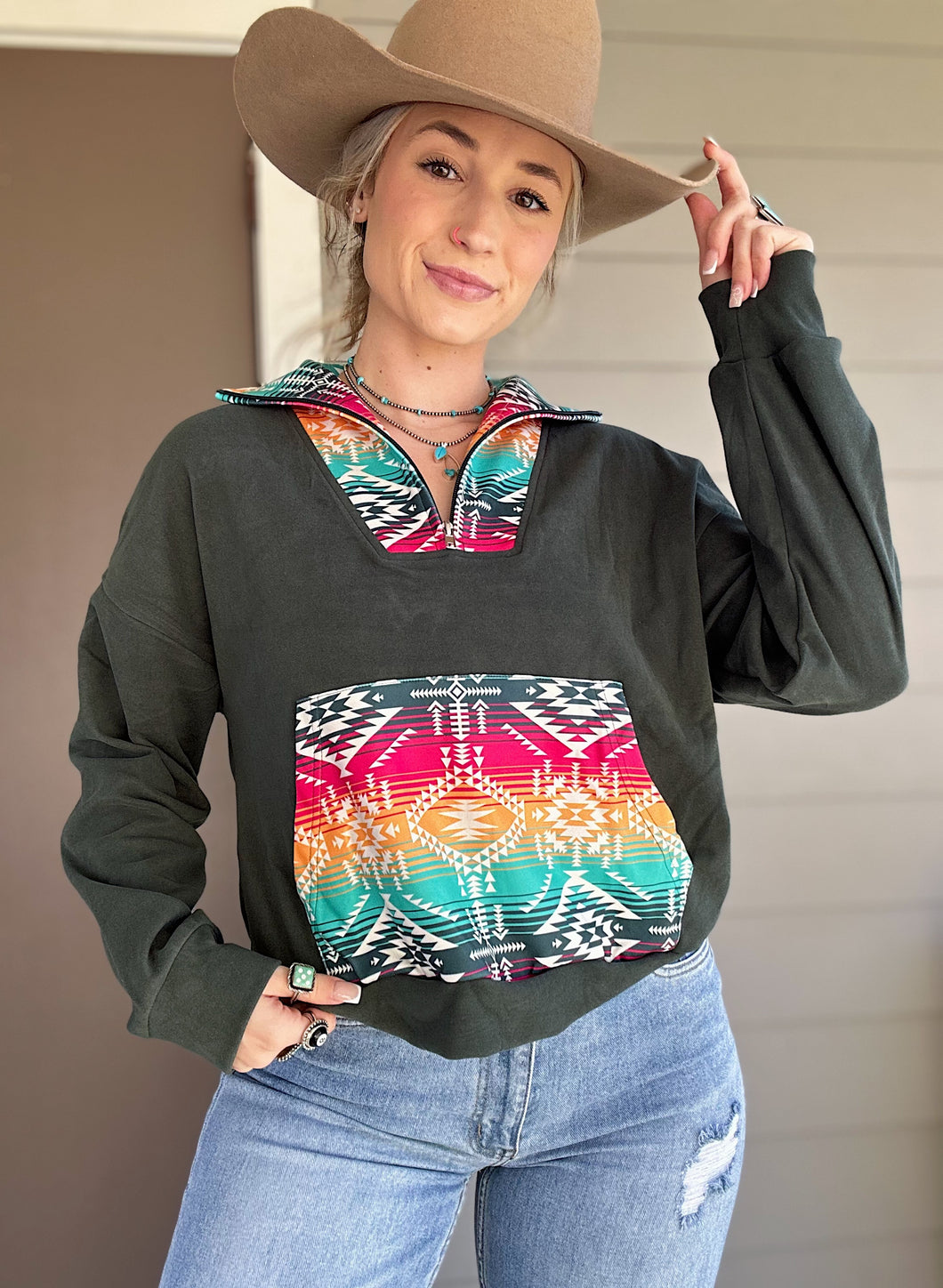 The Western Skies Quarter Zip