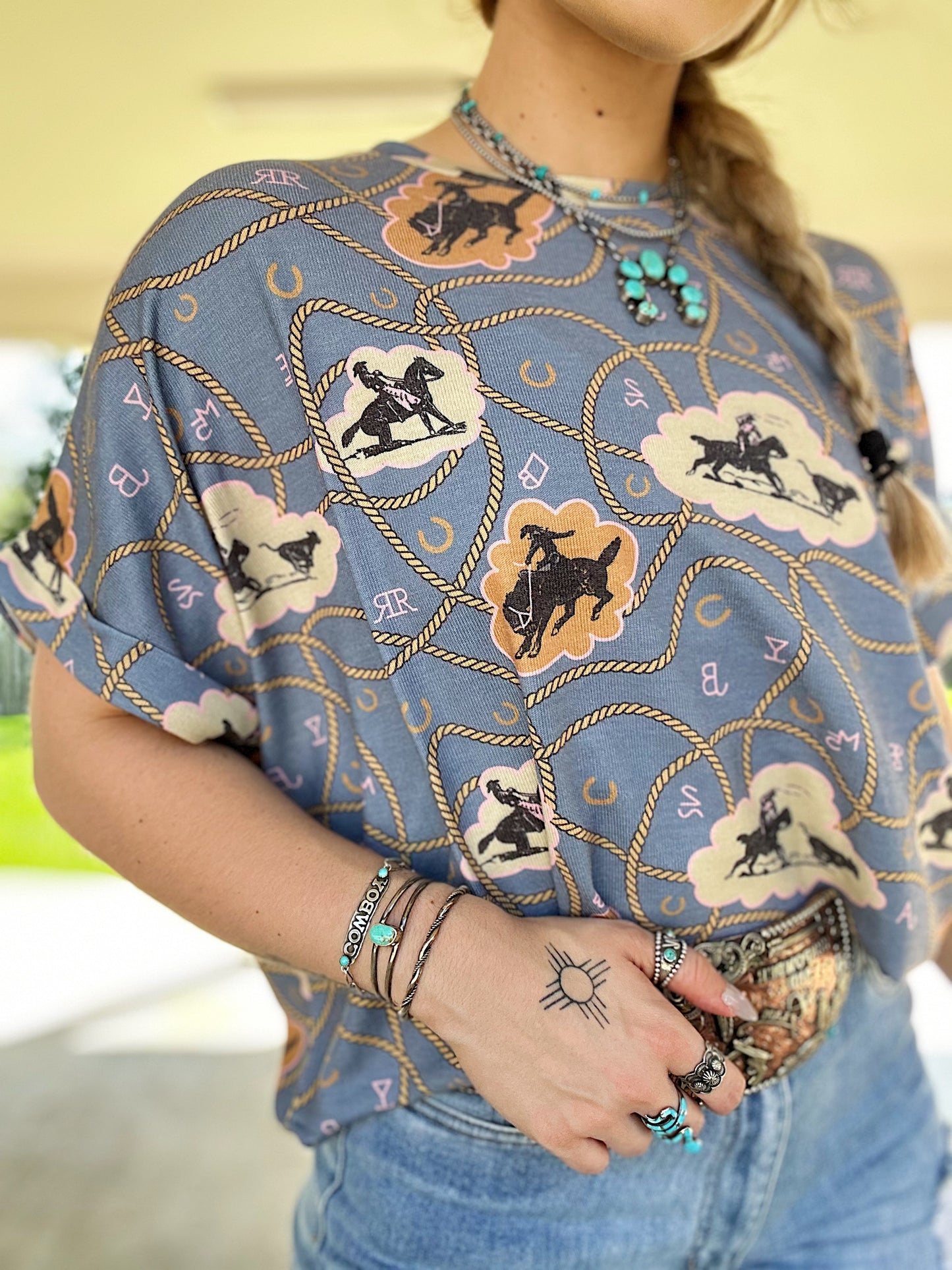 The Rancher Threads Oversized Top
